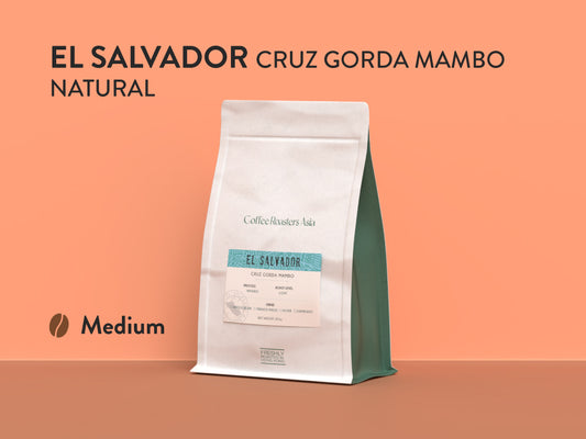 El Salvador Cruz Gorda Mambo Natural Coffee